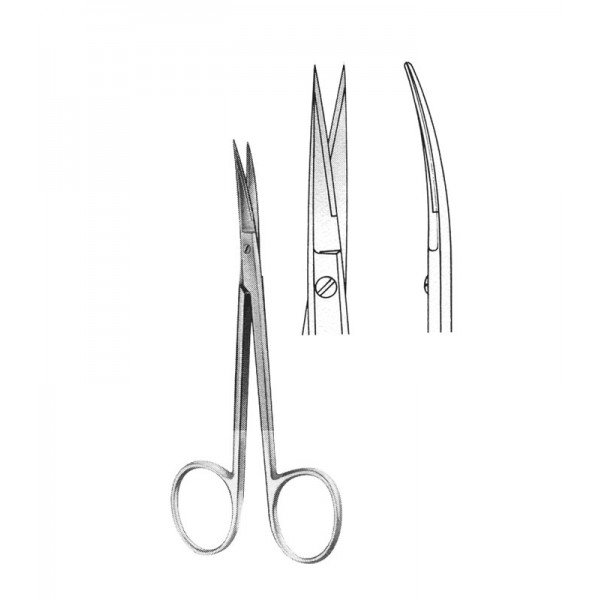 SCISSORS WITH TUNGSTEN CARBIDE INSERTS