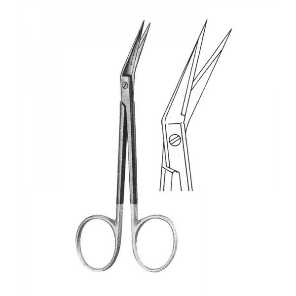 SCISSORS WITH TUNGSTEN CARBIDE INSERTS