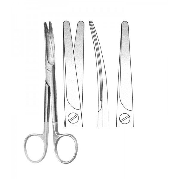 SCISSORS & DISSECTING FORCEPS WITH TUNGSTEN CARBIDE INSERTS