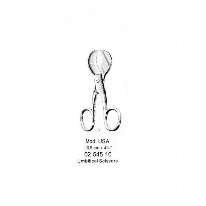 Mod. USA, Umbilical Scissors