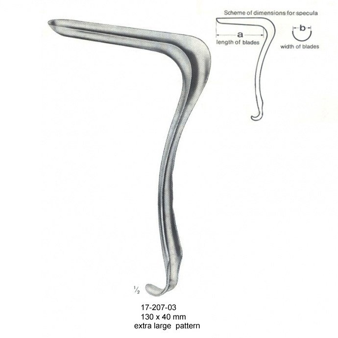 Vaginal Specula / Retractors, (130 x 40)