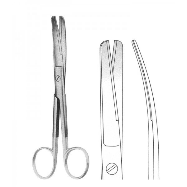 SCISSORS WITH TUNGSTEN CARBIDE INSERTS