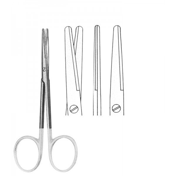 SCISSORS WITH TUNGSTEN CARBIDE INSERTS