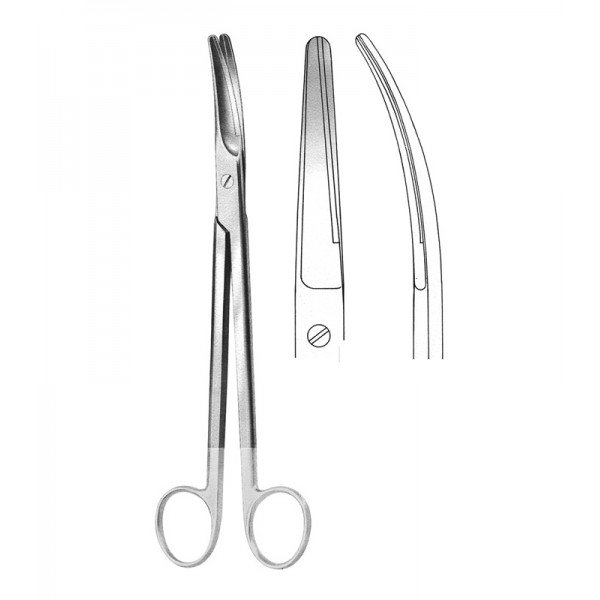 SCISSORS WITH TUNGSTEN CARBIDE INSERTS