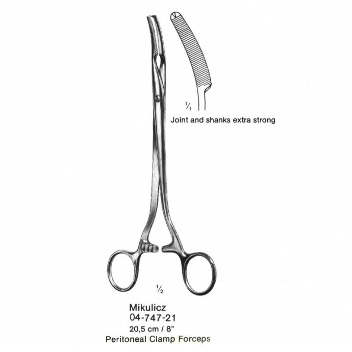 Mikulicz, 20.5 cm